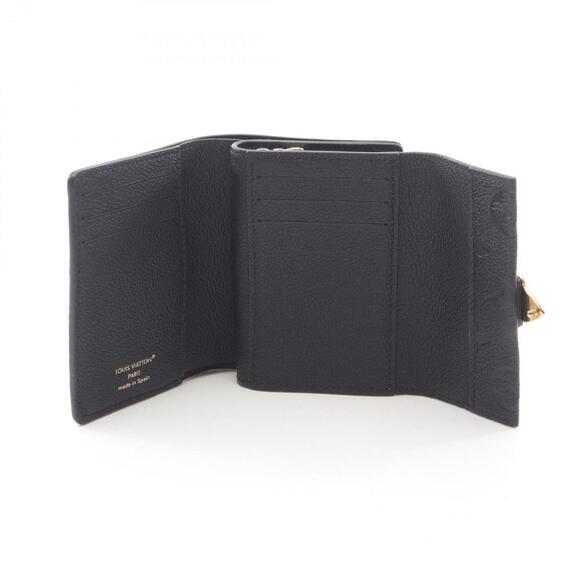 LOUIS VUITTON Black Monogram Leather Wallet - Picture 3 of 8